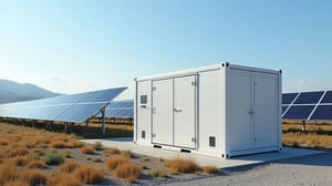 Energy storage solar farm converter