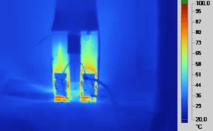 AURORA vs. heat pipe thermal camera video